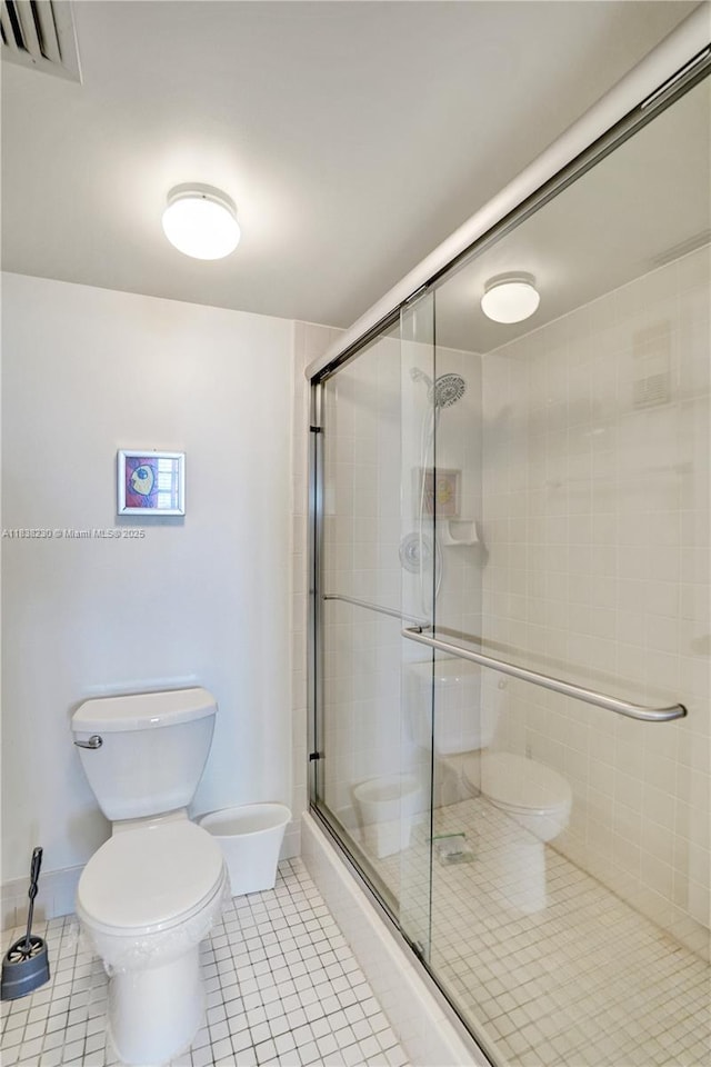 2215 Cypress Island Dr Unit 707, Pompano Beach, FL 33069 - full bath featuring tile patterned floors and a tile shower
