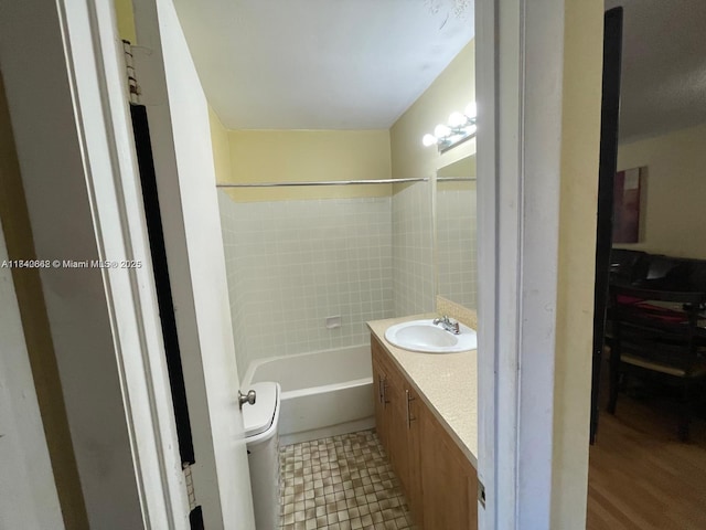3276 NW 102nd Ter Unit 201-E, Coral Springs, FL 33065 - full bathroom with vanity and washtub / shower combination
