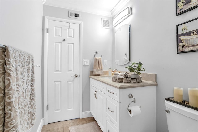 16041 Fairway Ter Unit 121, Weston, FL 33326 - bathroom featuring crown molding and vanity