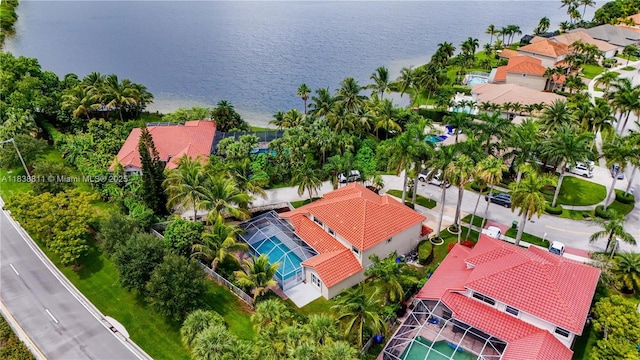1503 NW 178th Ln, Pembroke Pines, FL 33029 - aerial view of residential area with a large body of water
