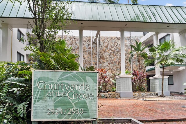 2924 Day Ave Unit N211, Miami, FL 33133 - view of community / neighborhood sign