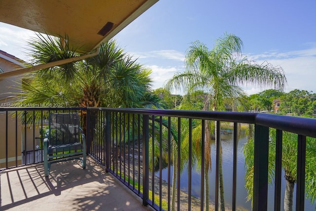 9033 Wiles Rd Unit 304, Coral Springs, FL 33067 - balcony featuring a water view