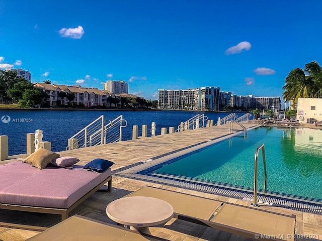 view of swimming pool