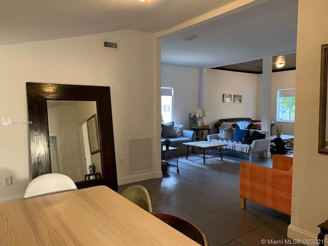 view of tiled bedroom