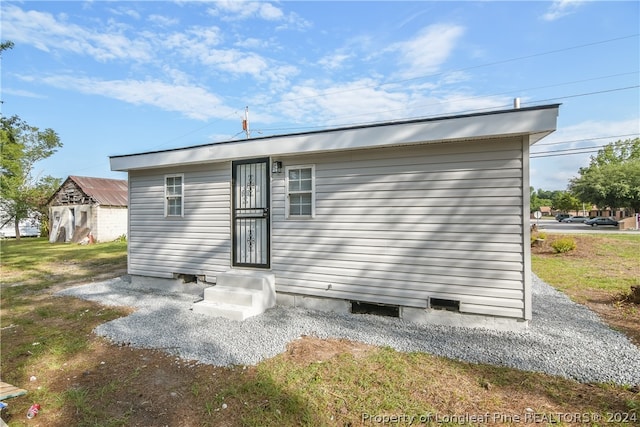 view of rear view of house