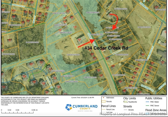 343 Cedar Creek Rd, Fayetteville NC, 28312 land for sale