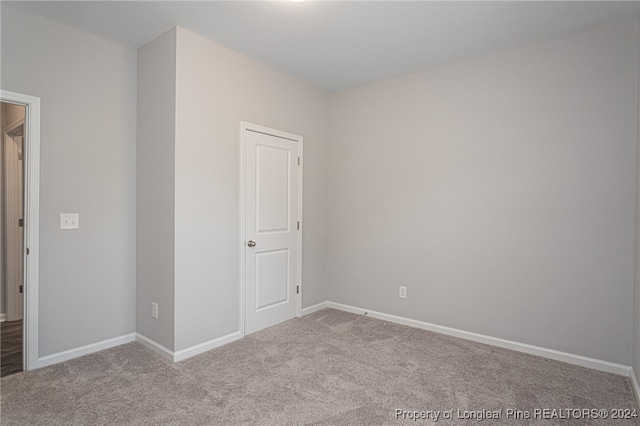 spare room featuring carpet floors