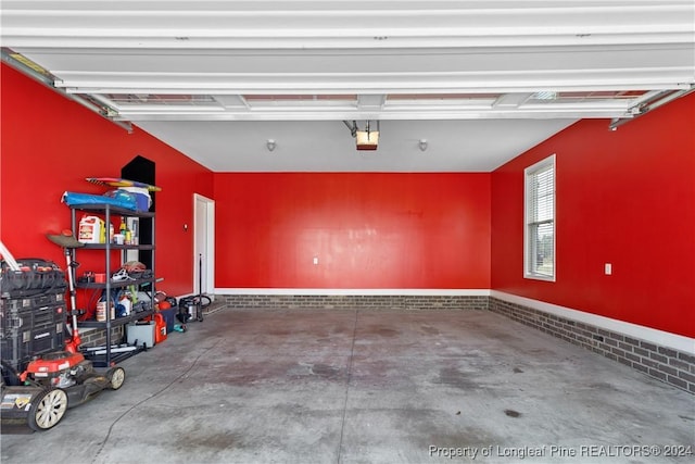 5166 Aberdeen Rd, Raeford, NC 28376 - garage with a garage door opener