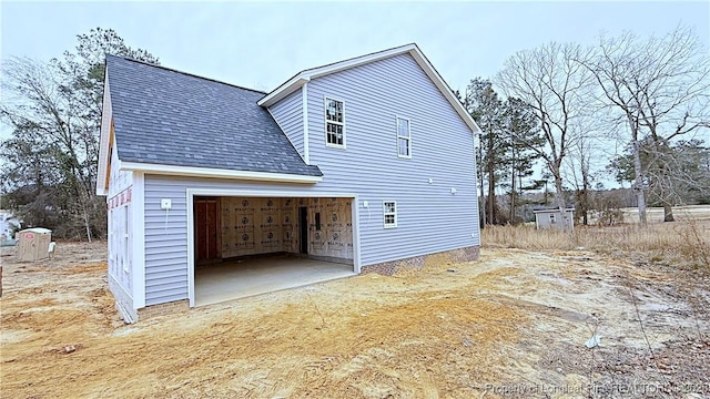 view of side of home