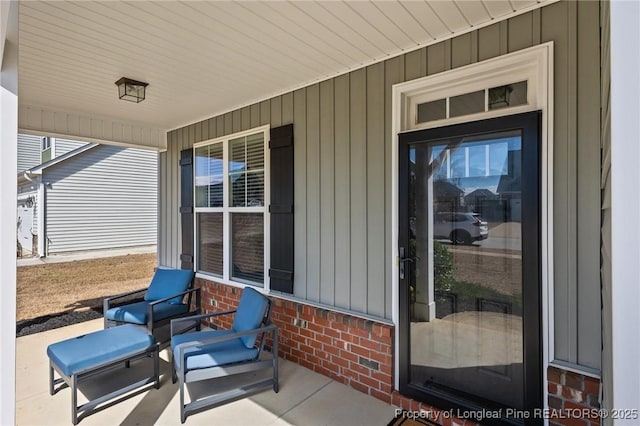 183 Ganton Dr, Raeford, NC 28376 - view of patio featuring covered porch