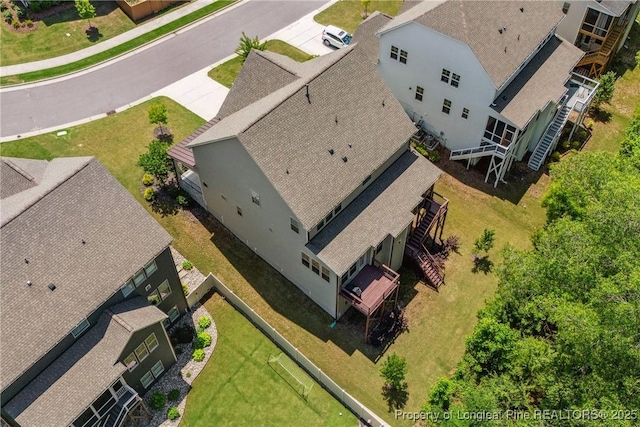 405 Gilpin Way, Cary, NC 27519 - view from above of property
