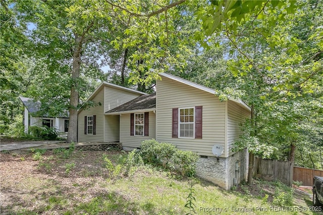 303 Whipple Tree Ln, Fayetteville, NC 28314 - mid-century home with a shingled roof
