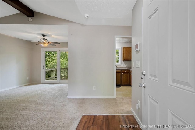 303 Whipple Tree Ln, Fayetteville, NC 28314 - carpeted spare room featuring a ceiling fan and a smoke detector