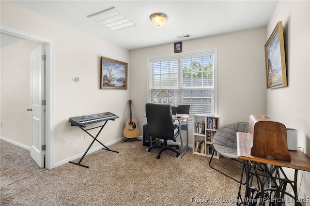 1206 Coot Ct, Hope Mills, NC 28348 - carpeted office space with baseboards