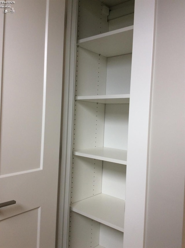 view of closet