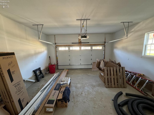 10 Eagle View Dr, Monroeville, OH 44847 - garage featuring a garage door opener