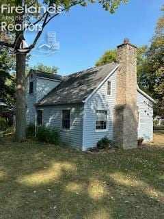 view of rear view of property