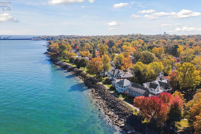 218 Lakefront, Lakeside, OH 43440 - drone / aerial view of a nearby body of water