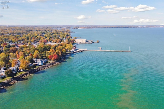 218 Lakefront, Lakeside, OH 43440 - bird's eye view of a nearby body of water