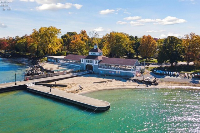 218 Lakefront, Lakeside, OH 43440 - dock featuring a water view