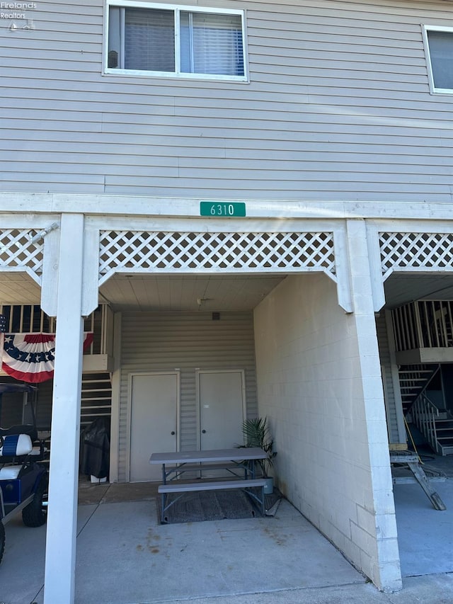 exterior space featuring a patio