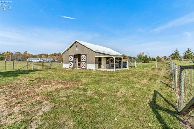 14136 Township Rd Unit 108, Findlay, OH 45840 - view of outdoor structure with an outdoor structure, an exterior structure, and a rural view