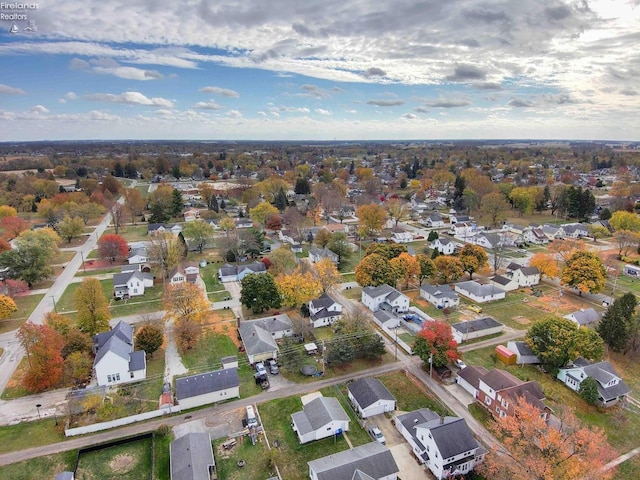 drone / aerial view