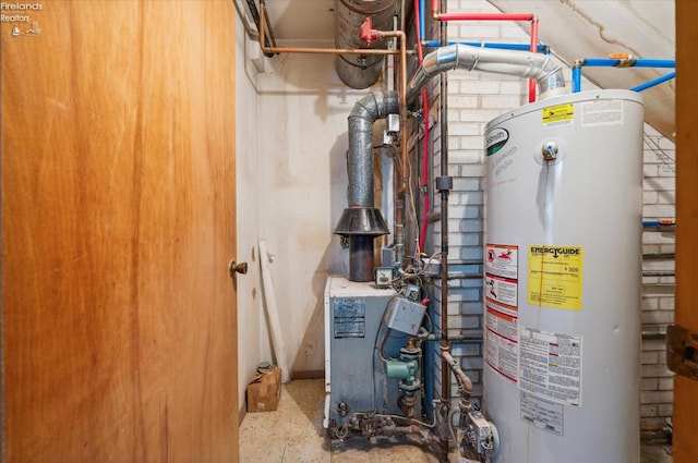 utilities featuring water heater