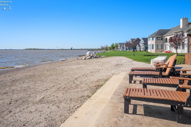 2133 S Harbor Bay Dr, Marblehead, OH 43440 - view of home's community featuring view of water and beach