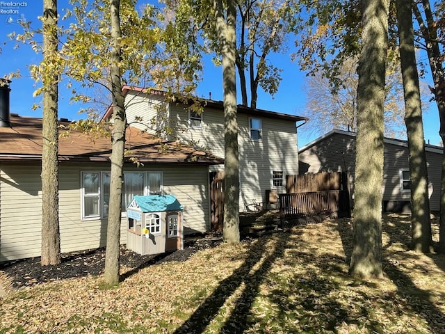 view of home's exterior