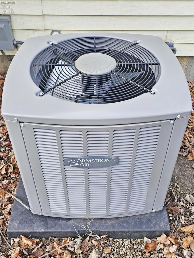 exterior details featuring central air condition unit