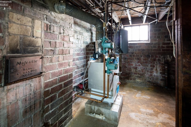 view of utility room