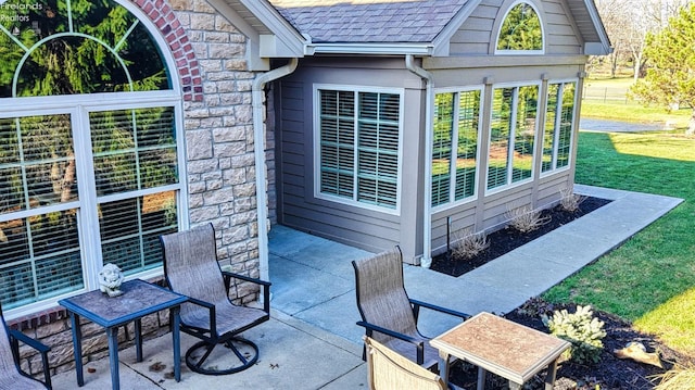 view of patio