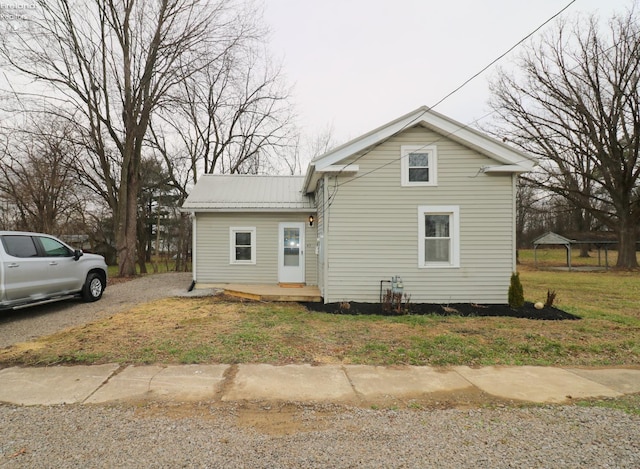 view of property exterior