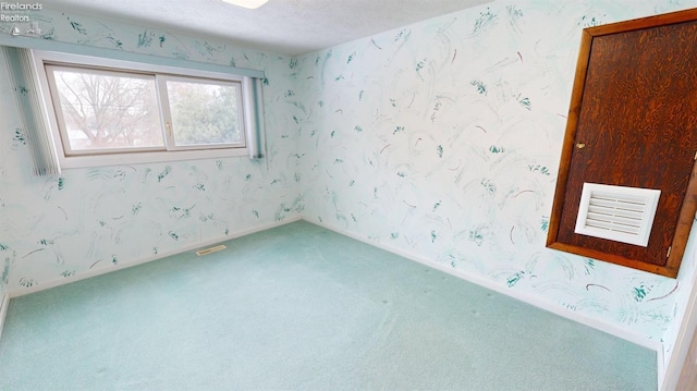 spare room with carpet