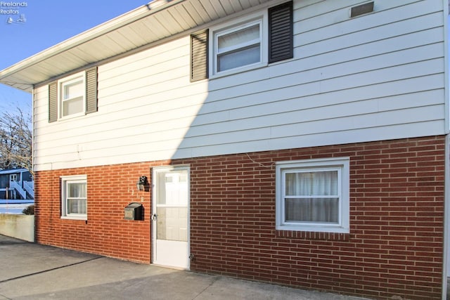 exterior space with a patio