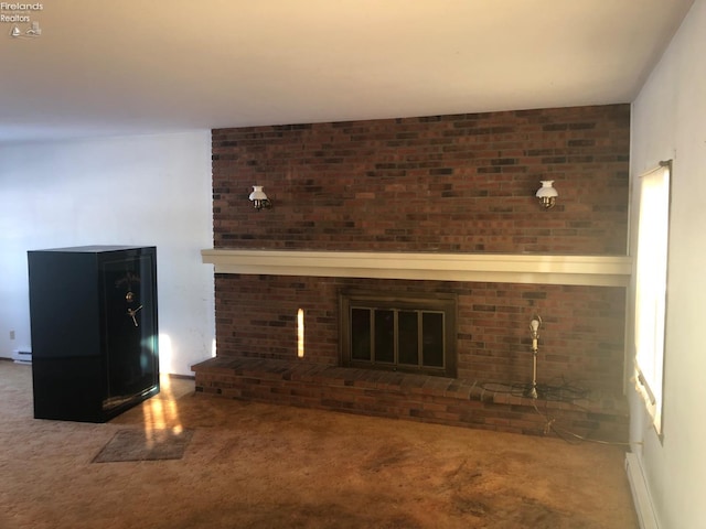 view of unfurnished living room