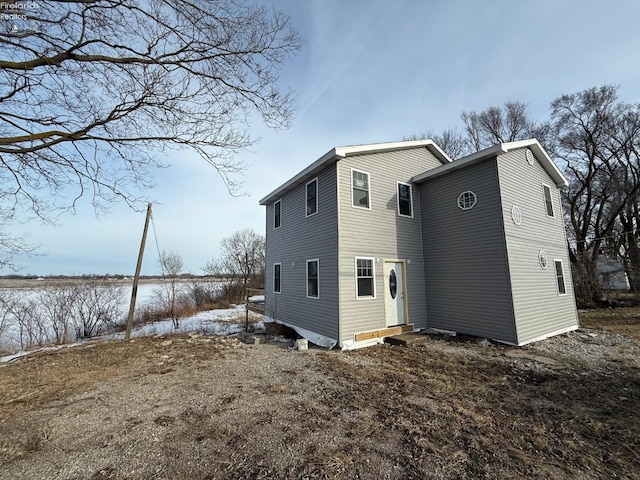 view of rear view of house