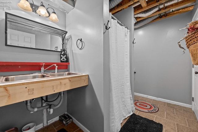 bathroom with sink