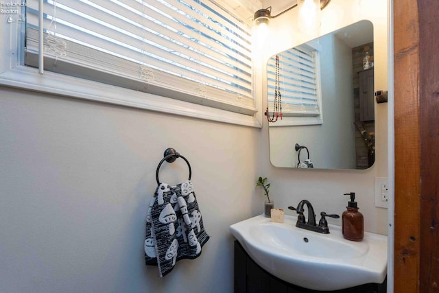 bathroom featuring sink