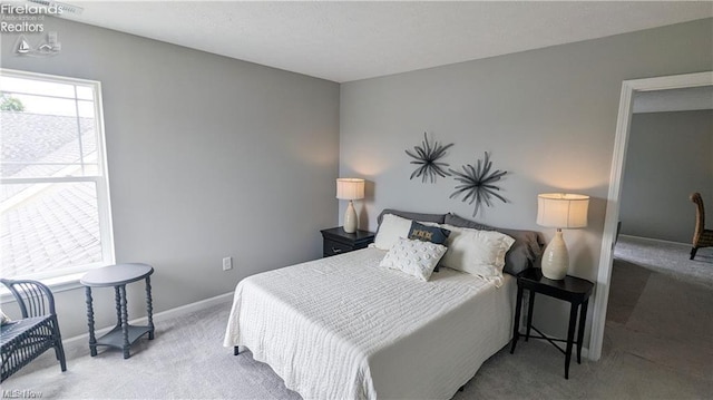 bedroom featuring carpet floors