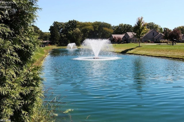 property view of water