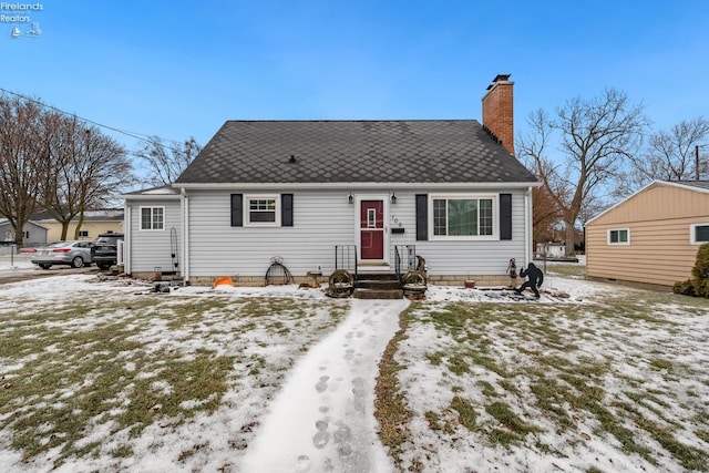 view of bungalow-style home