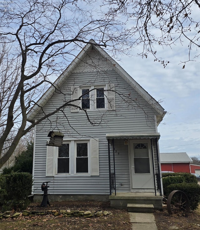 view of front of house