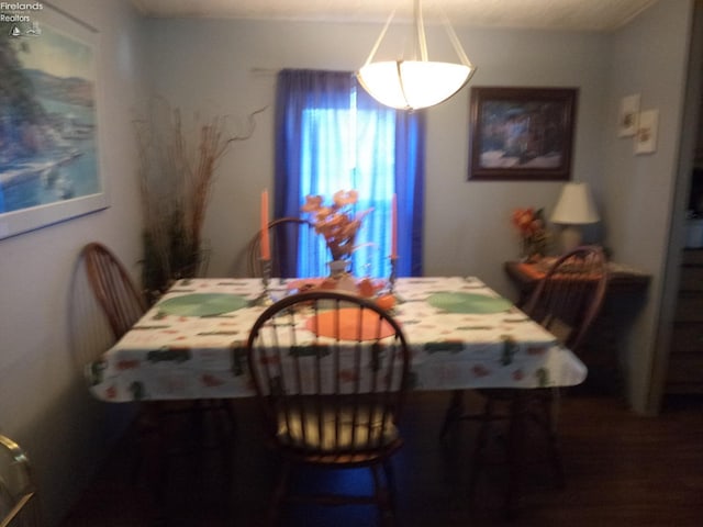 view of dining area