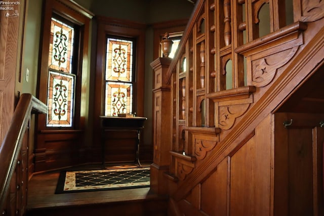 view of entrance foyer