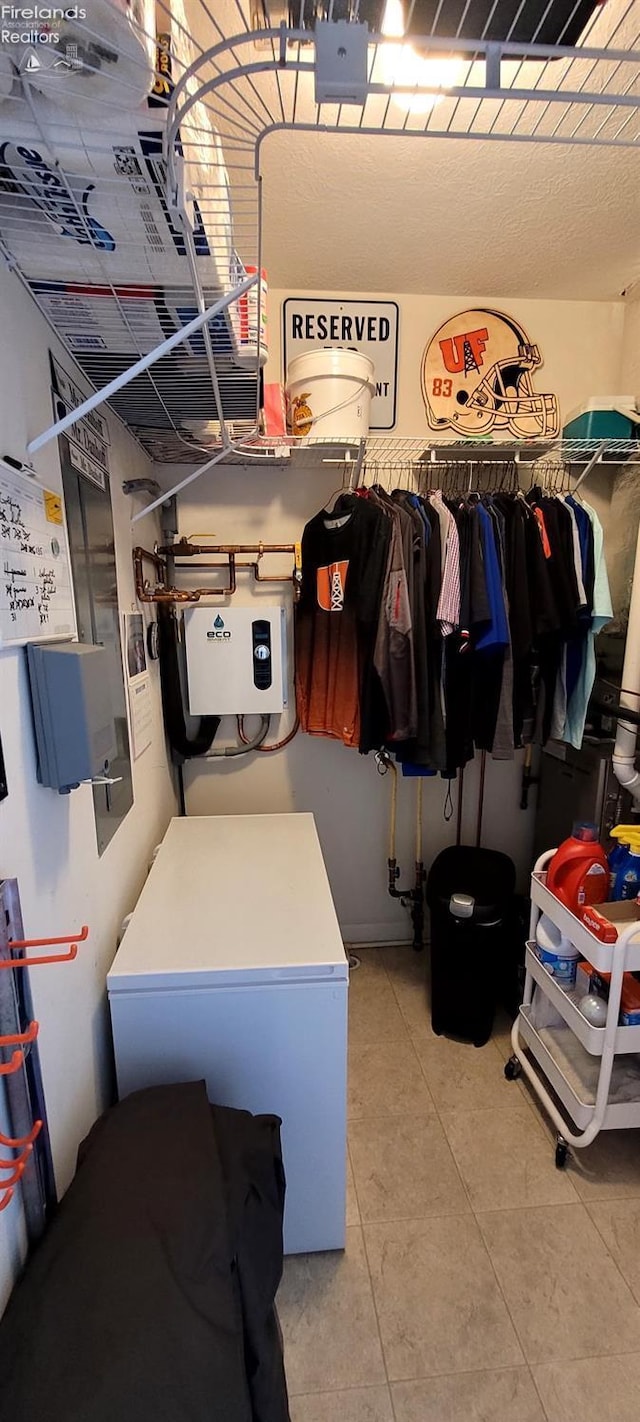 view of clothes washing area