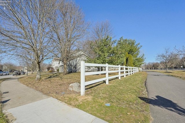 exterior space featuring sidewalks