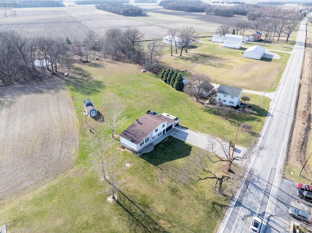 5041 State Route 99, Monroeville, OH 44847 - bird's eye view with a rural view