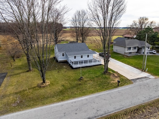 drone / aerial view